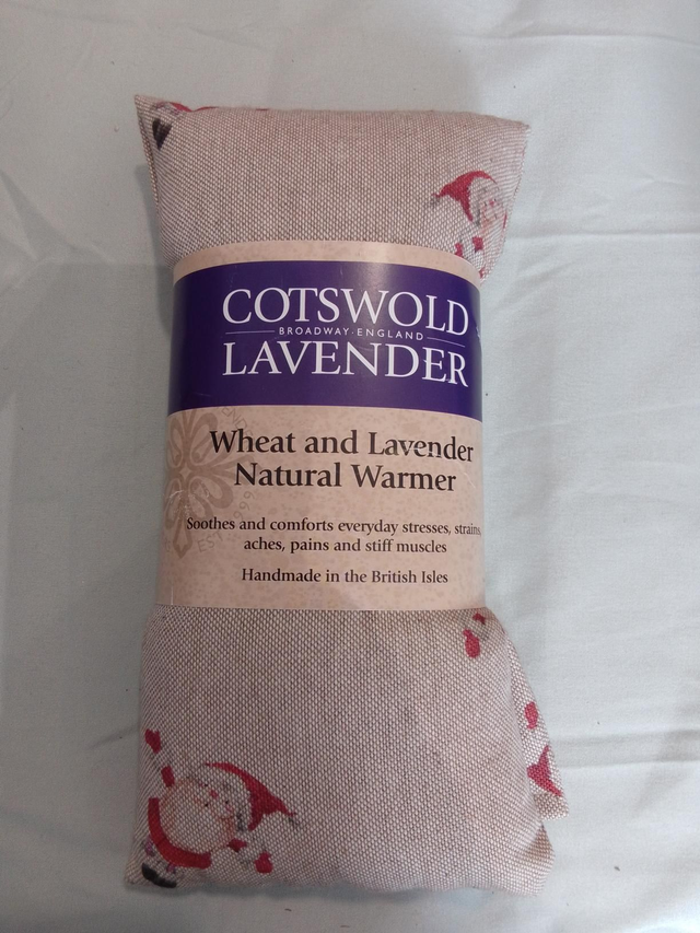 Cotswold Lavender Wheat Warmer Santa Father Christmas Design 