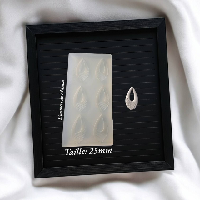 Moule Silicone mat gouttes