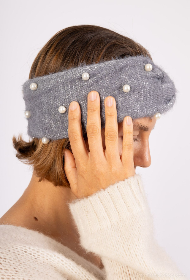 Bandeau cheveux à perles