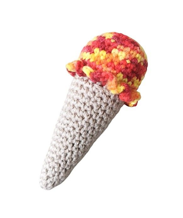 Cornet de glace tutti frutti