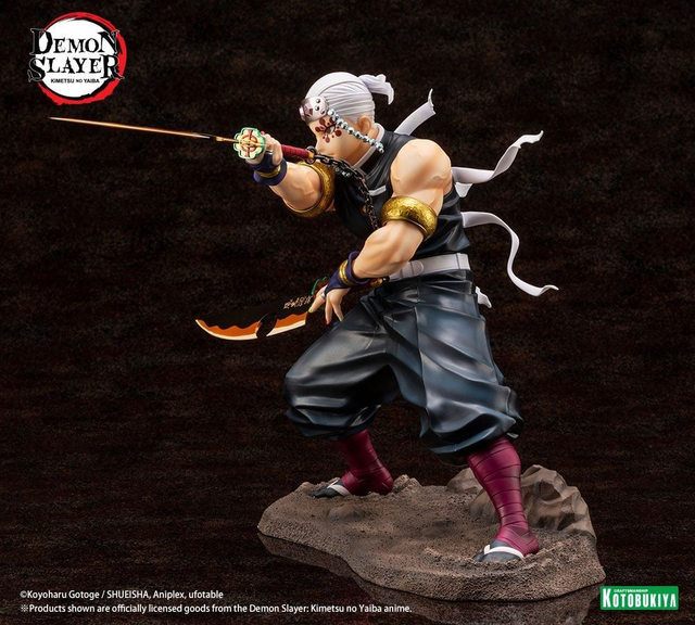 Tengen Uzui (Bonus Ver.) - Demon Slayer - Statua ARTFX J 1/8 (23cm) 💥🎶