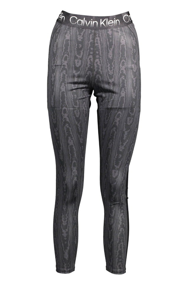 1621CALVIN KLEIN LEGGINS DONNA NERO