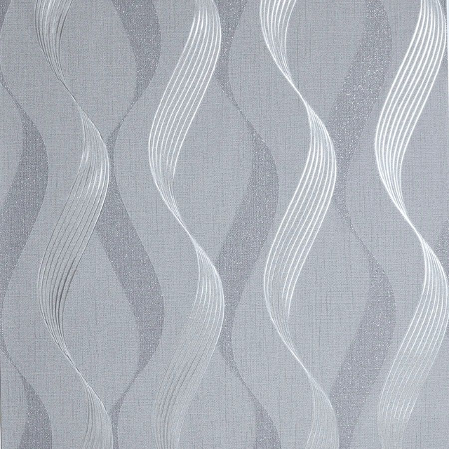 Luxe Ribbon Charcoal/Silver - Arthouse - 295503