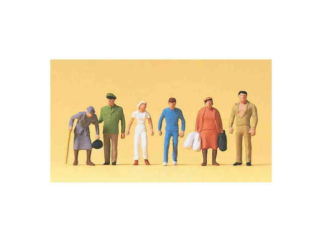 passants policier Preiser 14023 H0