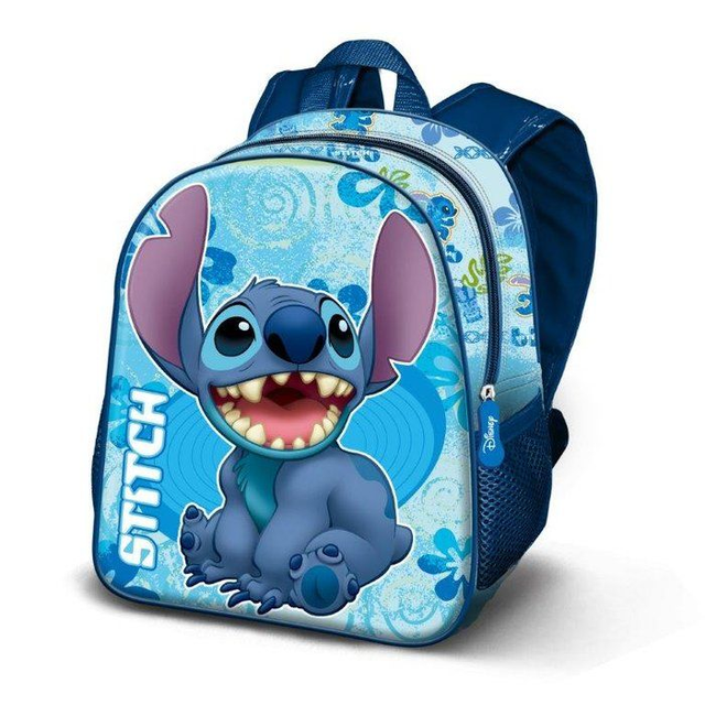 Mochila 3D Relieve Stitch 31cm