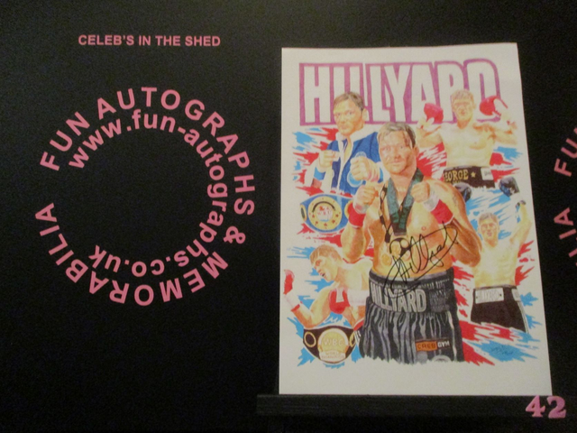 George Hillyard Limited Edition Signed A4 Portrait Drawing Print (42)