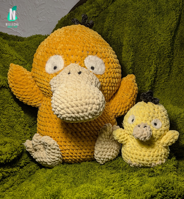 Psykokwak - Pokemonster - Deux tailles disponibles