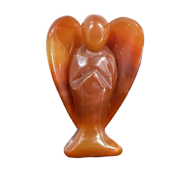 Figurine Ange ~ Cornaline