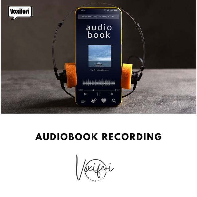 Audiobook recording and production (per 1000 words)