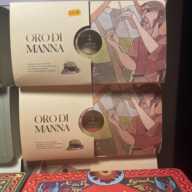 Panettone oro di manna Fiasconaro 