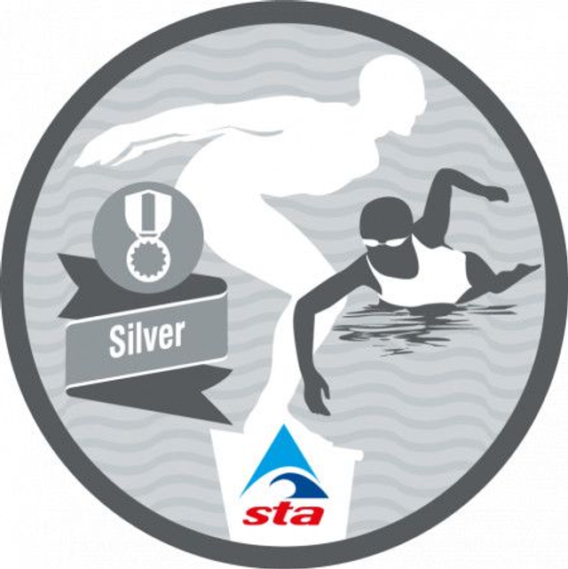 Advanced Swimmer Silver - Certificate with Badge
