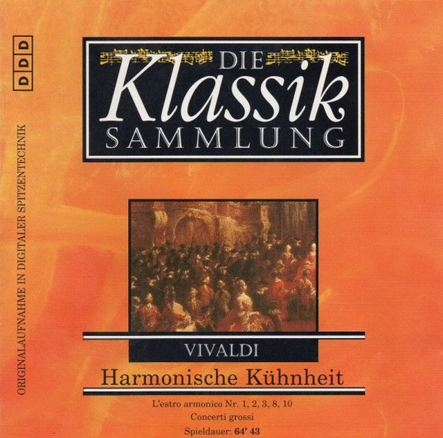  Vivaldi ‎– Harmonische Kühnheit Audio CD