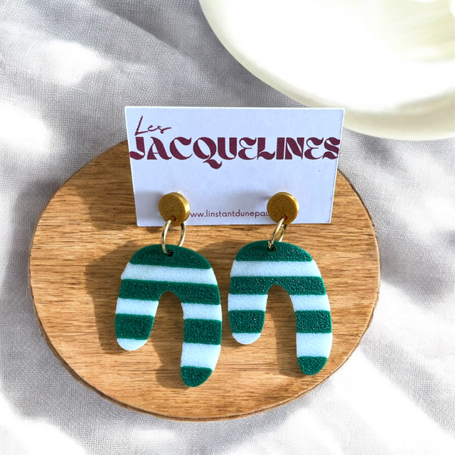 Boucles d’oreilles &quot;Wavy Pop&quot;