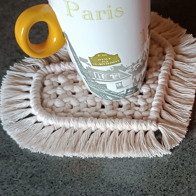 Dessous de tasse Coeur
