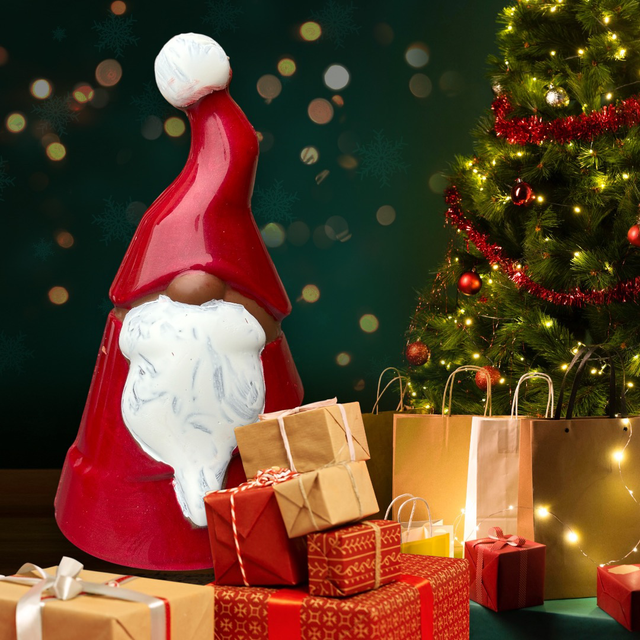 Milk chocolate Christmas gnome