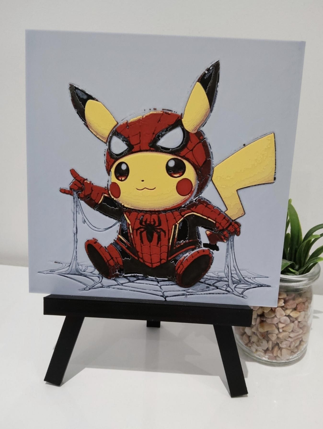 Pikachu Spiderman 