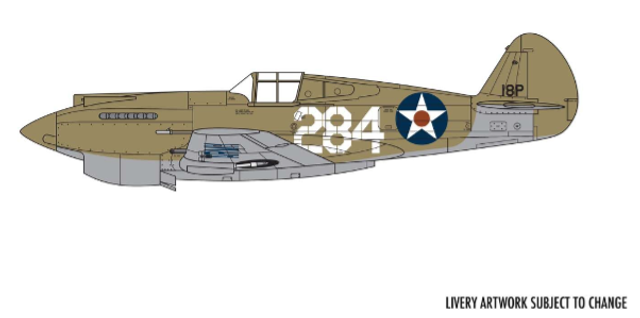 Curtiss P-40B Warhawk