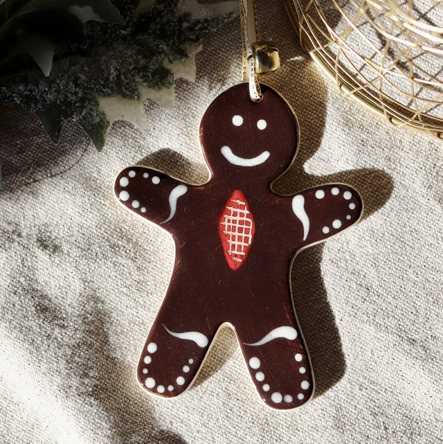 Bonhomme pain d’épices cravate