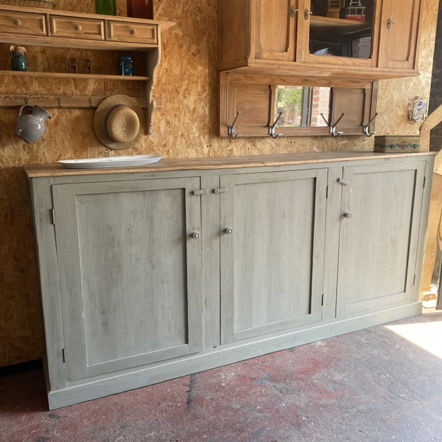 Buffet long vert bourrache