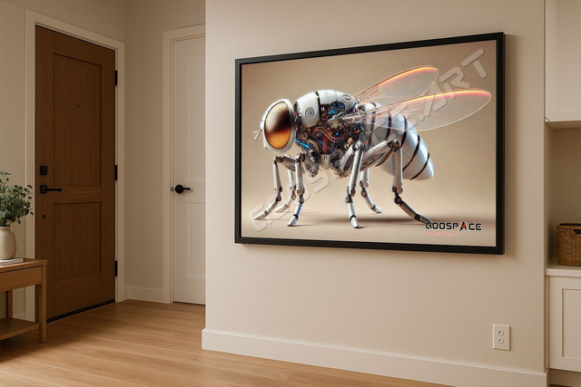 Cadre Mouche Cybernétique (01)