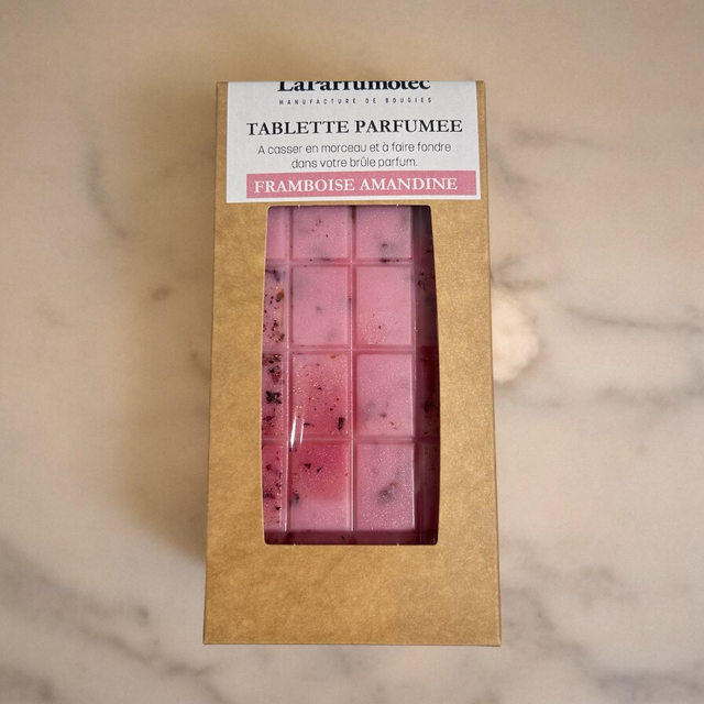 Tablette parfumée framboise amandine