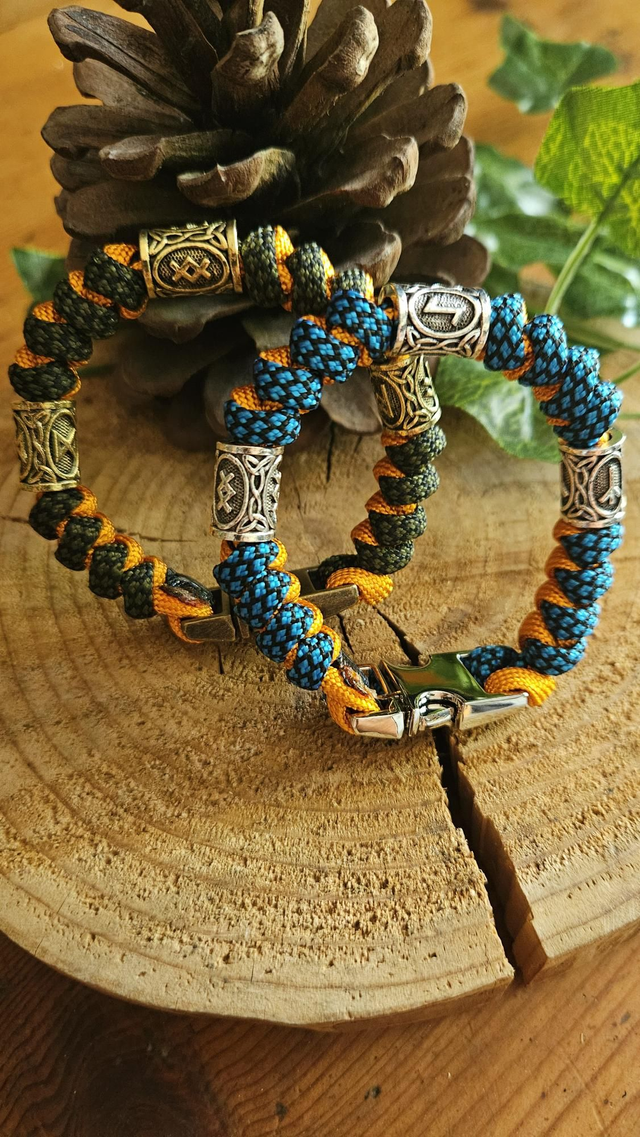 Bracelet runique paracorde 4mm