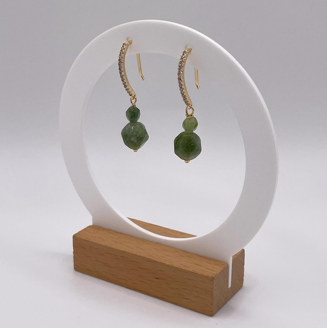HANGING TURMALIN Ohrringe