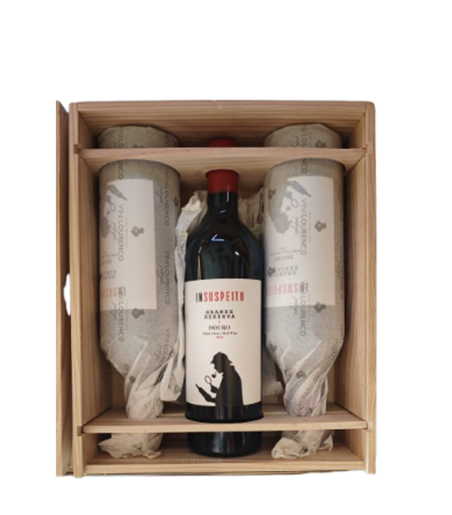 Insuspeito - Grand réserve rouge 2019  3x75 cl - Douro DOC