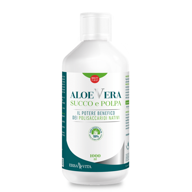 ALOE PURO SUCCO E POLPA 1000ML