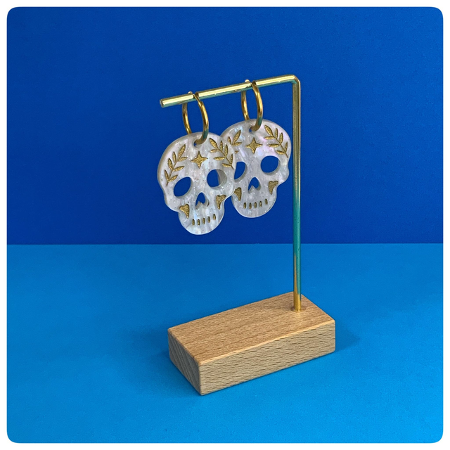 Calaveras de luz · Blancas