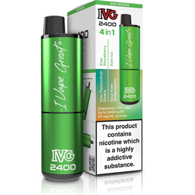 IVG 2400 4 IN 1 MULTI FLAVOUR KIWI EDITION 