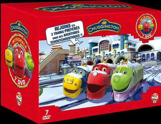 Coffret Chuggington - Intégrale saison 1.  Coffret 7 Dvd. Neuf sous blister 