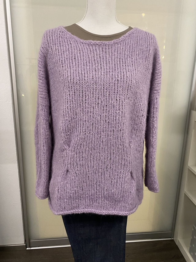 Handgestrickter Pullover