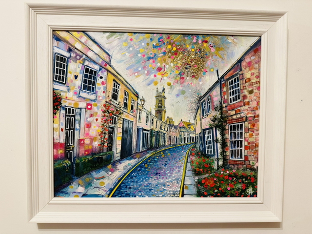 Original Painting-Cityscape- Edinburgh- ‘Circus Sensation’