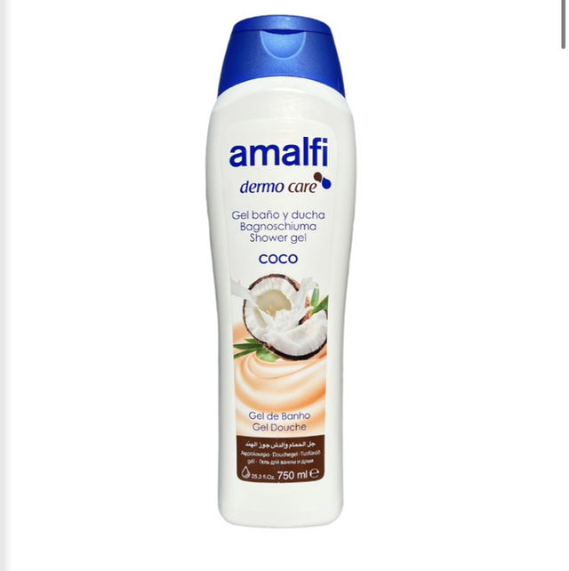 Amalfi Shower Gel 750ml - Coconut