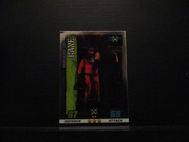 Kane - OMG Slam Attax 10th Edition Original Trading Card #63
