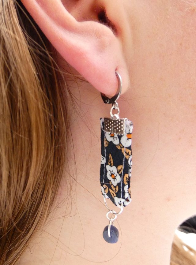 Boucle d'oreilles Lily (variante)