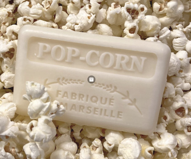 Savonnette Marseillaise Pop-Corn 125 g