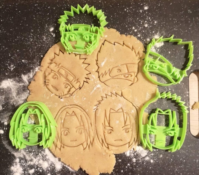Naruto Head Cookiecutter