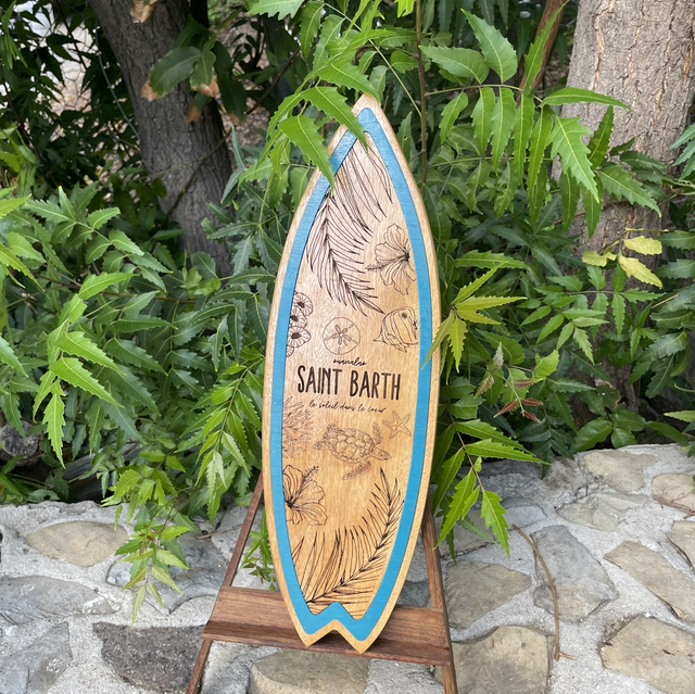 Décoration « surf Caribbean»