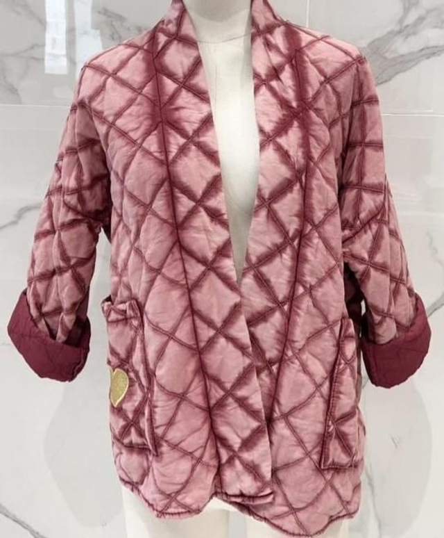 Veste matelassée délavée 