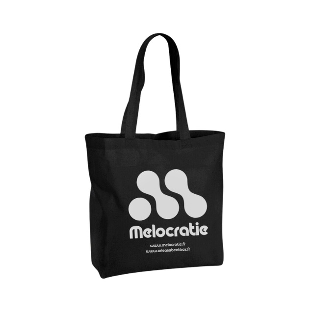 MELOCRATIE - Tote Bag Noir