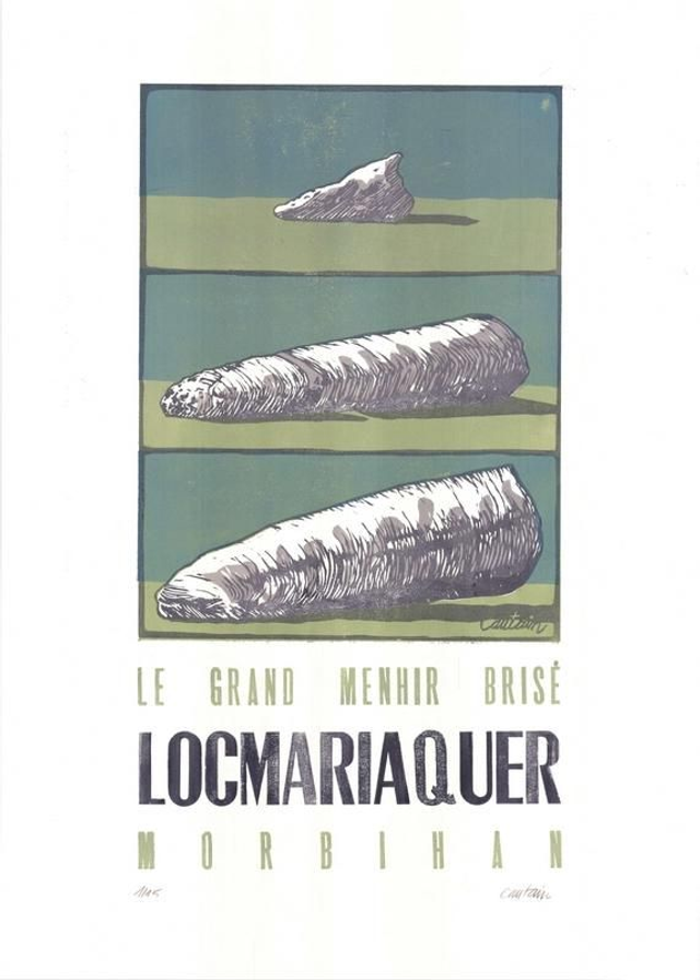 Locmariaquer Menhir brisé