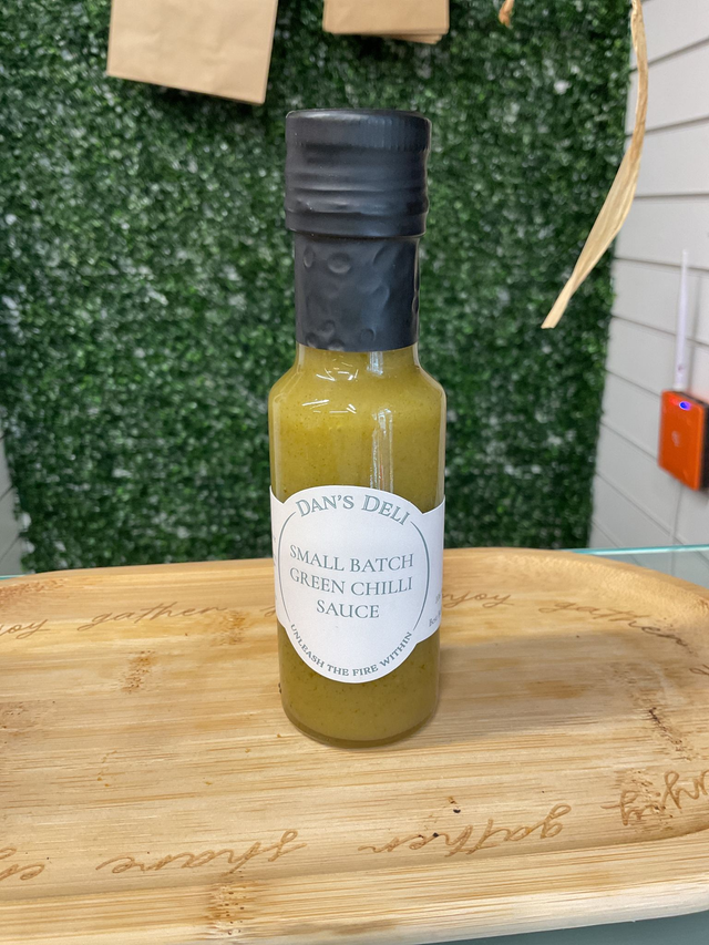 Dans Deli Small Batch Green Chilli Sauce