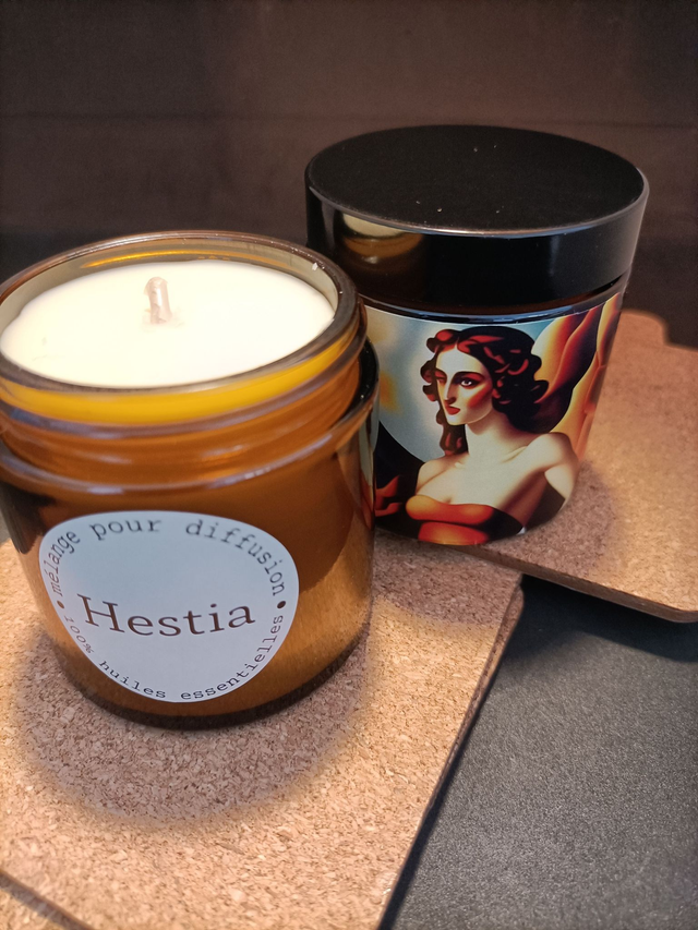 Bougie aromathérapie Hestia