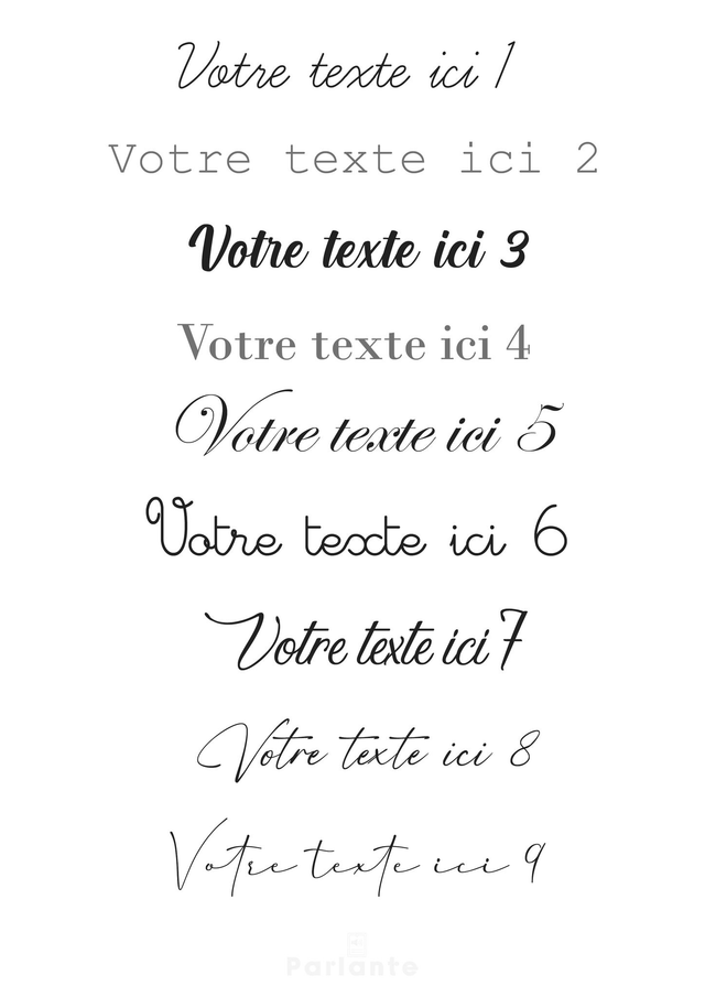 Affiche interactive Prénom personnalisable (Audio, vidéo, galerie photos à découvrir etc.)