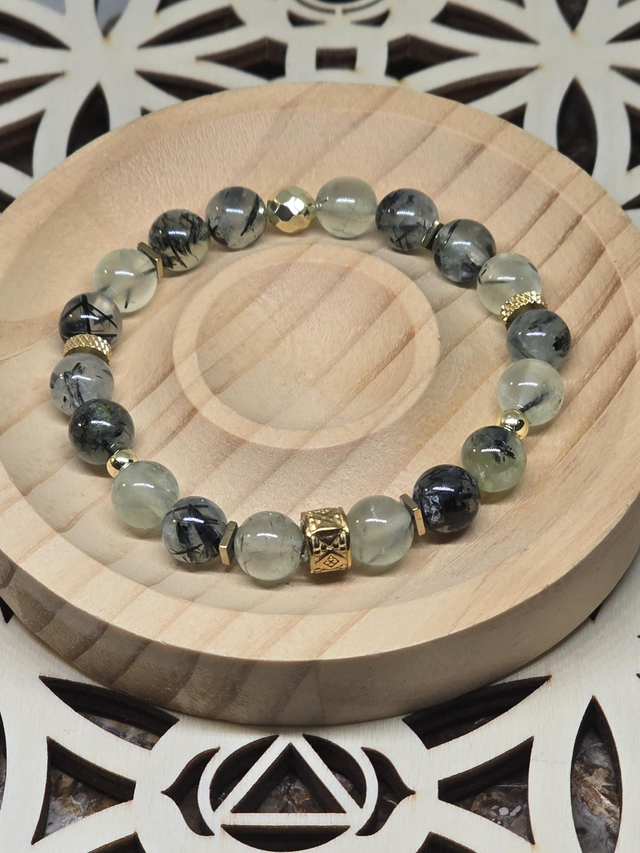 Bracelet Phrénite 0,8 cm 