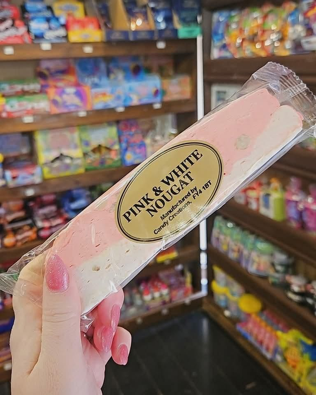 Pink &amp; White Nougat 