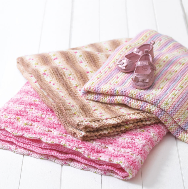 Baby Blossom Chunky Pattern 4676 Blankets