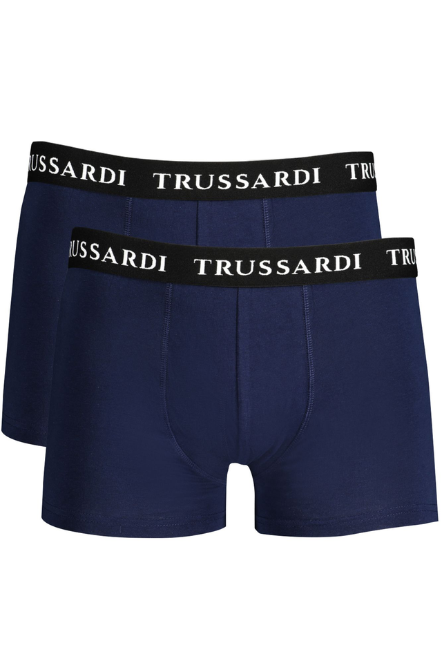TRUSSARDI BOXER UOMO BLU